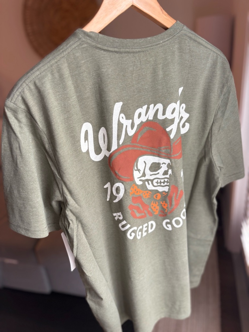 NEW Wrangler Men’s Short Sleeve Rugged Goods Western Graphic T-Shirt - Picture 7 of 11